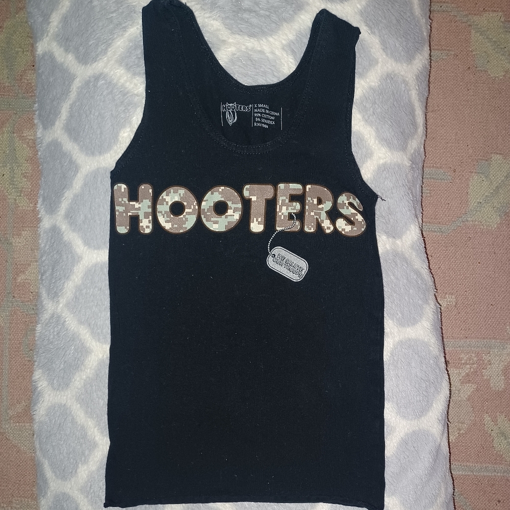 Camo Hooters Shirt